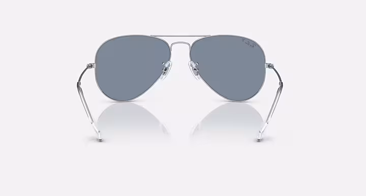 AVIATOR CLASSIC PLATEADO LUNA AZUL